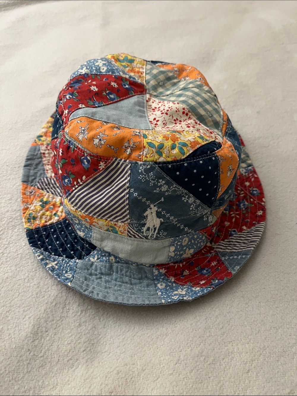Polo Ralph Lauren Patchwork Bucket Hat